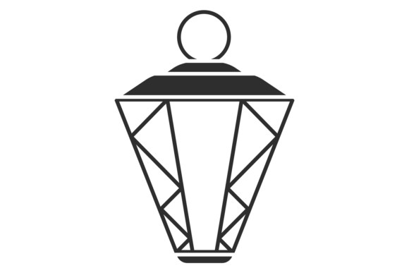 Decorative Lamp Icon: Holiday Celebratio Visual Guide