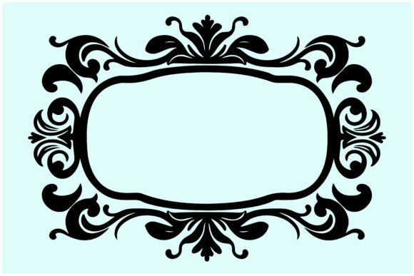 Elevate Your Work with Frame, Ornate Decorative Border Clipart