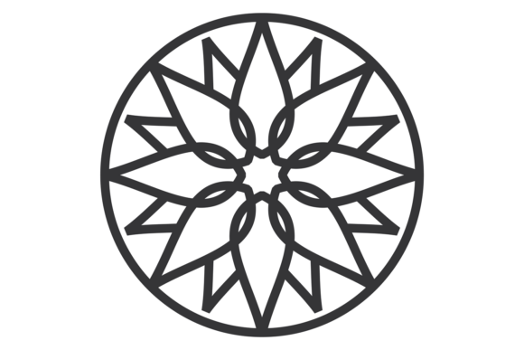 Round Flower Ornament: A Decorative Classic for Timeless Design