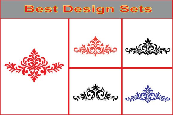 Timeless Elegance: The Decorative Flourish Ornament Vector Set